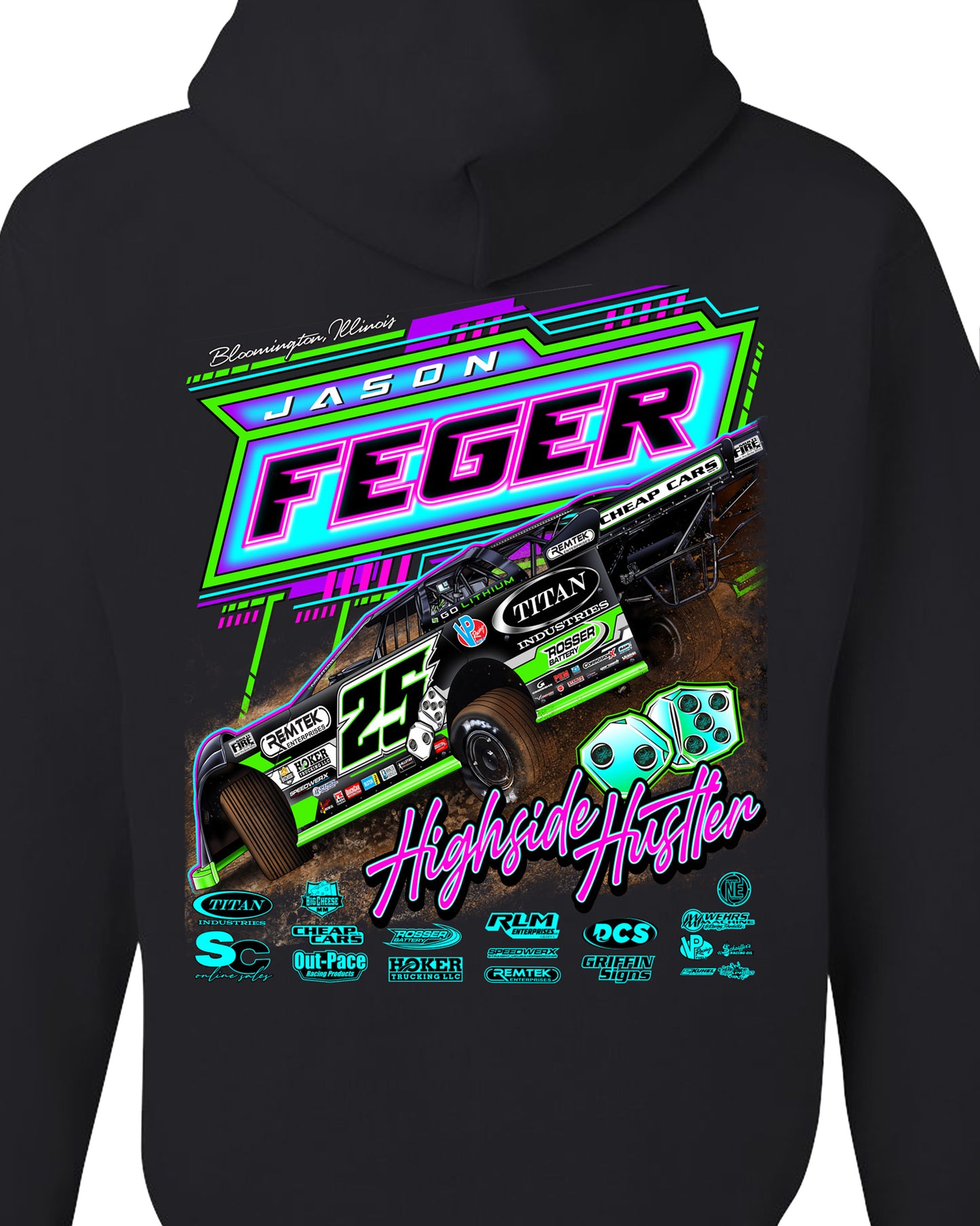 Neon Rush Hoodie