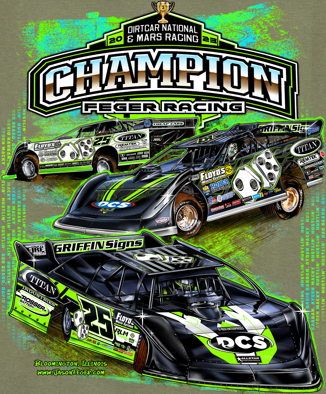 Champion Feger Racing Tee