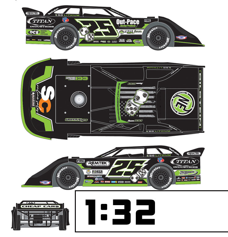 Black Dime Diecast
