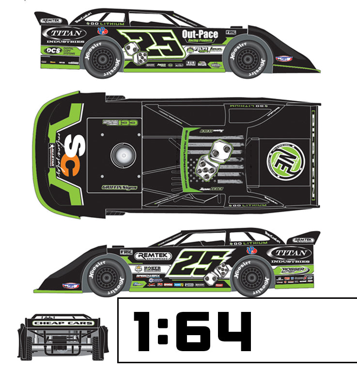 Black Dime Diecast