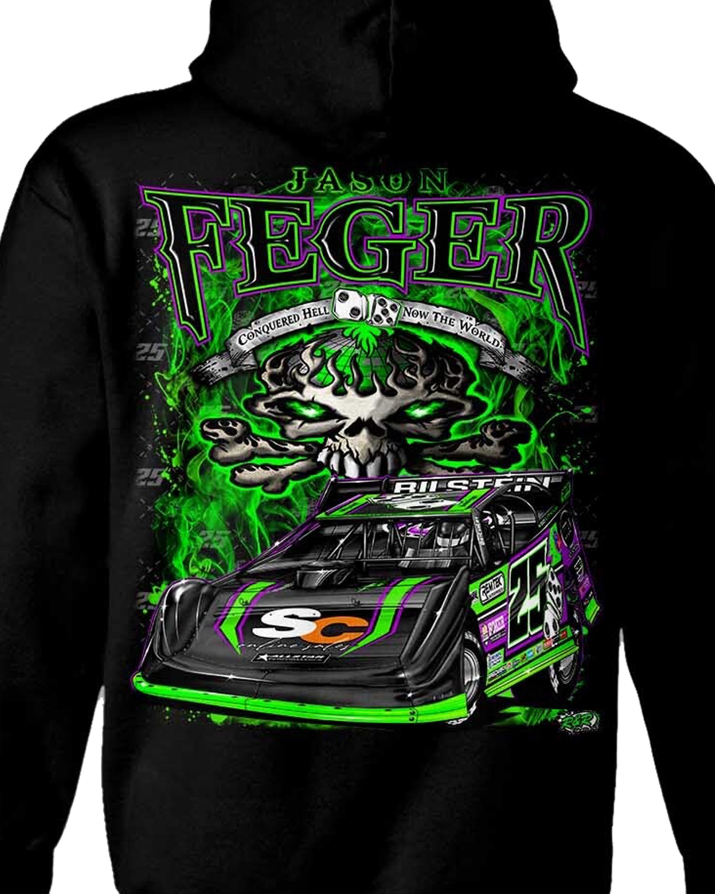 Conquered Hell Feger Hoodie
