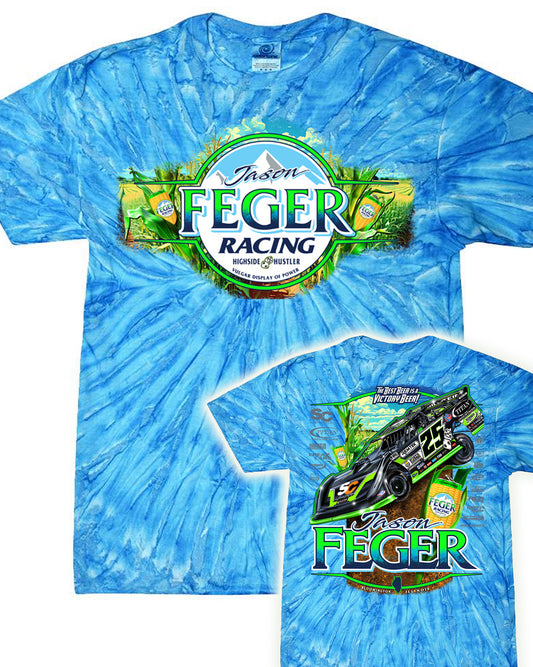 Victory Lane Beer - Tye Dye Tee