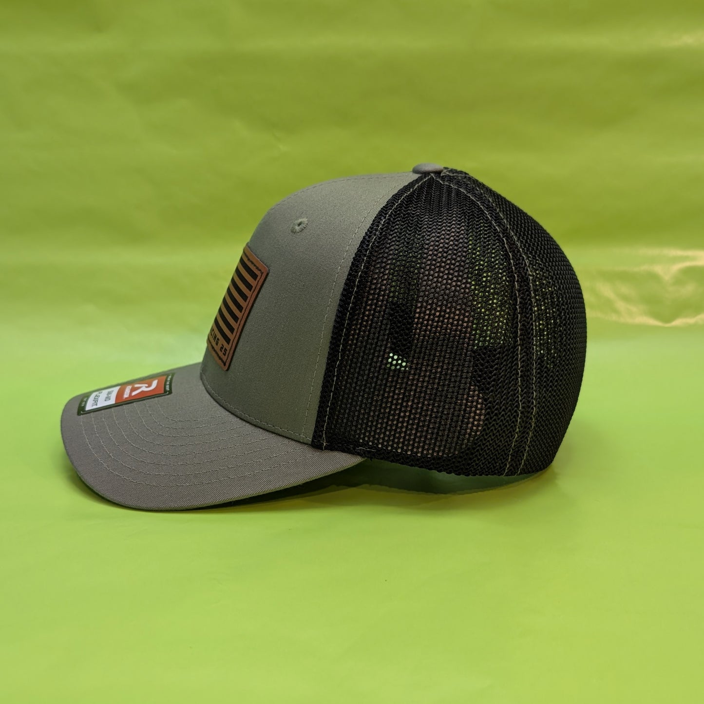 Leather Flag w/Dice Richardson 110 Fitted