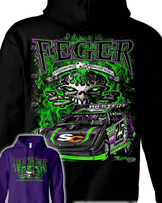 Conquered Hell Feger Hoodie