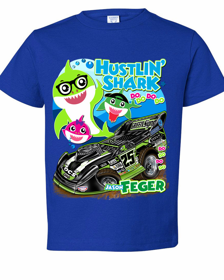 Hustlin' Shark Bundle - Blanket, Tumbler and Tee