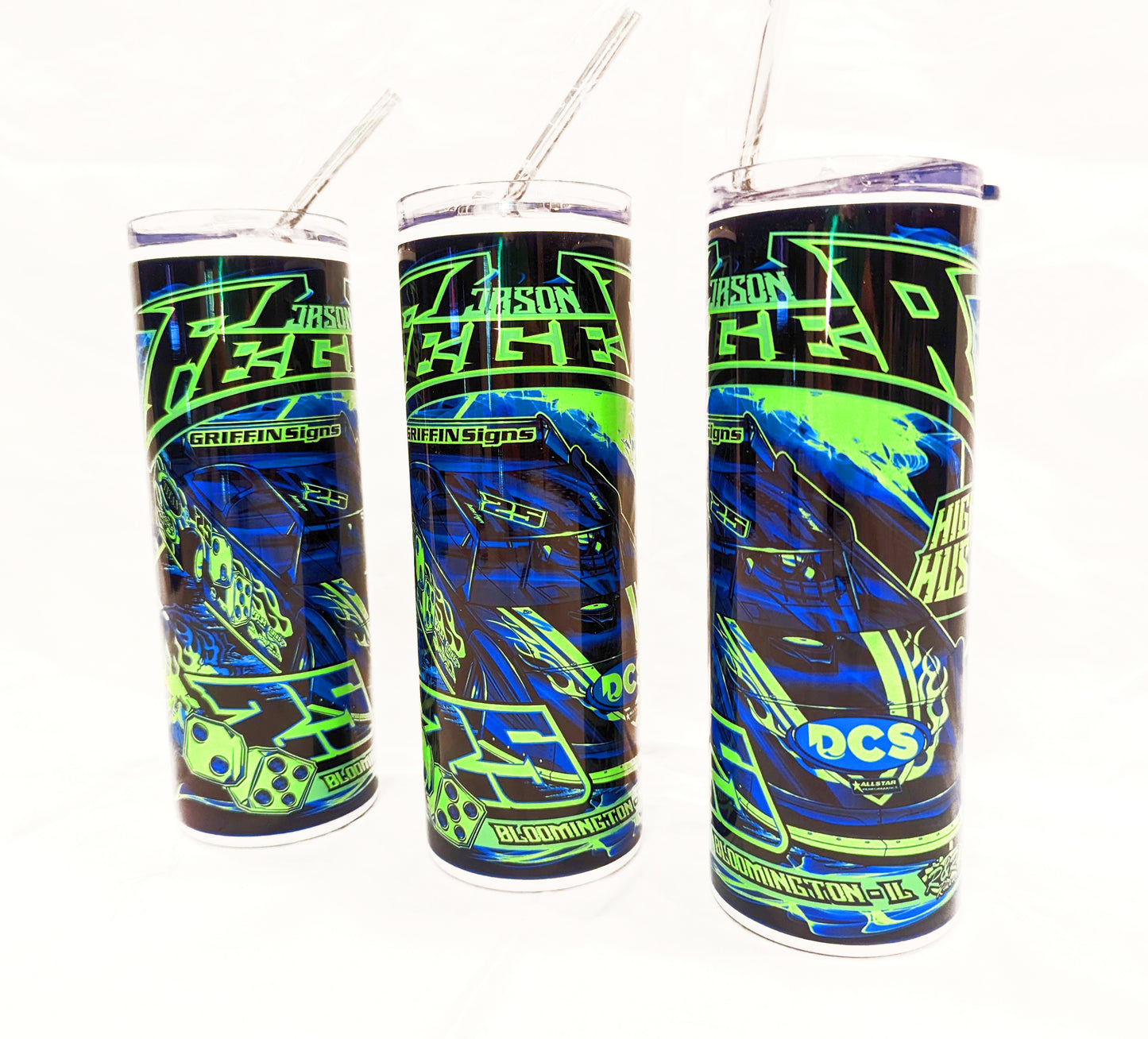 Black Lights Narrow Tumbler