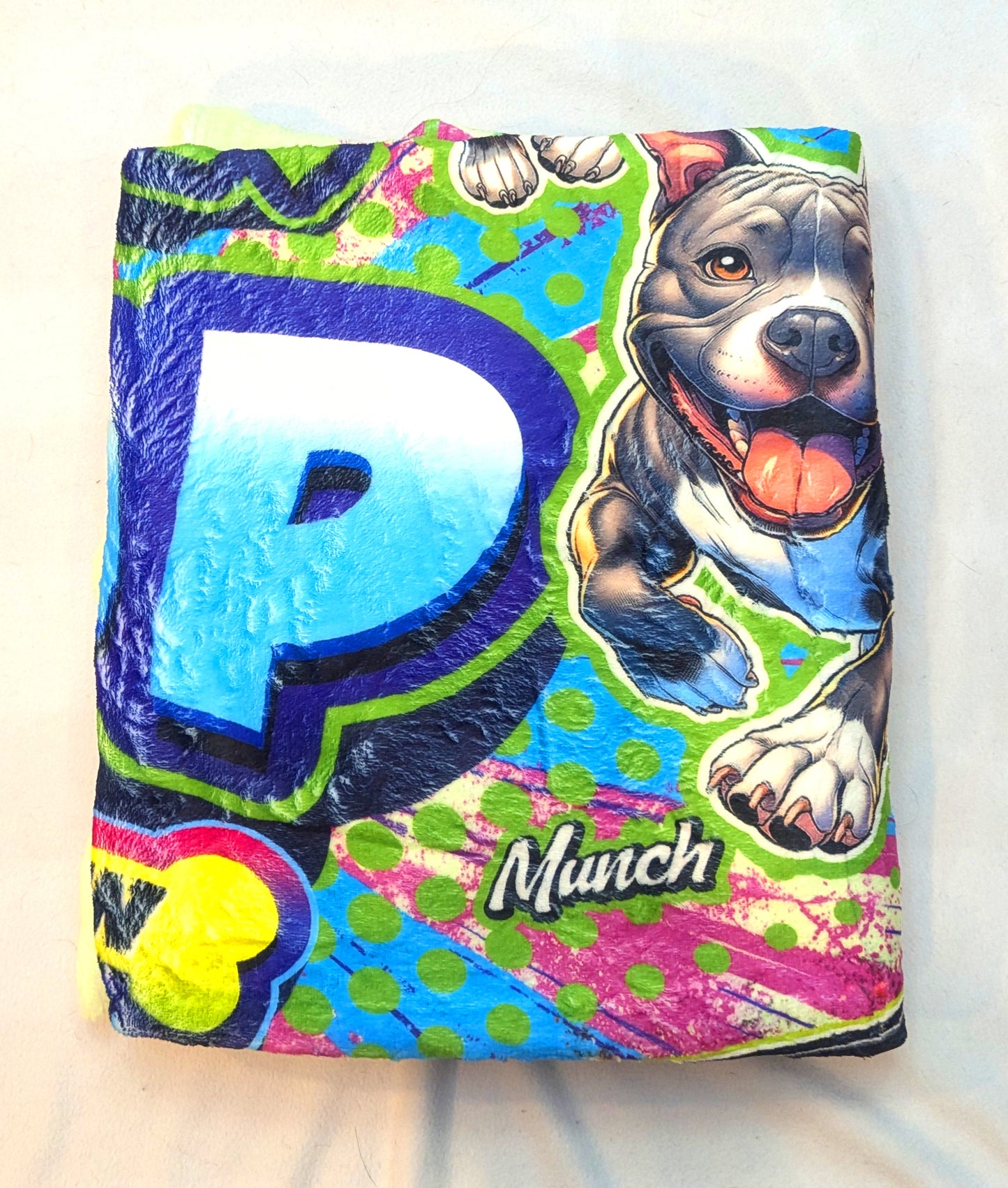 Hustler Pup Crew Blanket