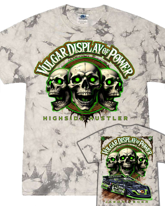 Vulgar Display of Power Tee Gray Ice Crystal