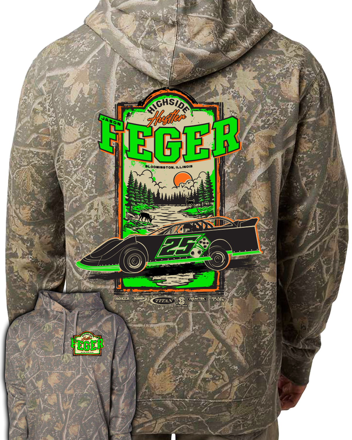 Camo Youth Hoodie