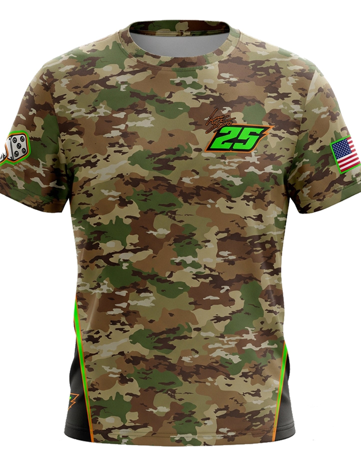 Camo Ice Silk Dri-FIT Short Sleeve Tee