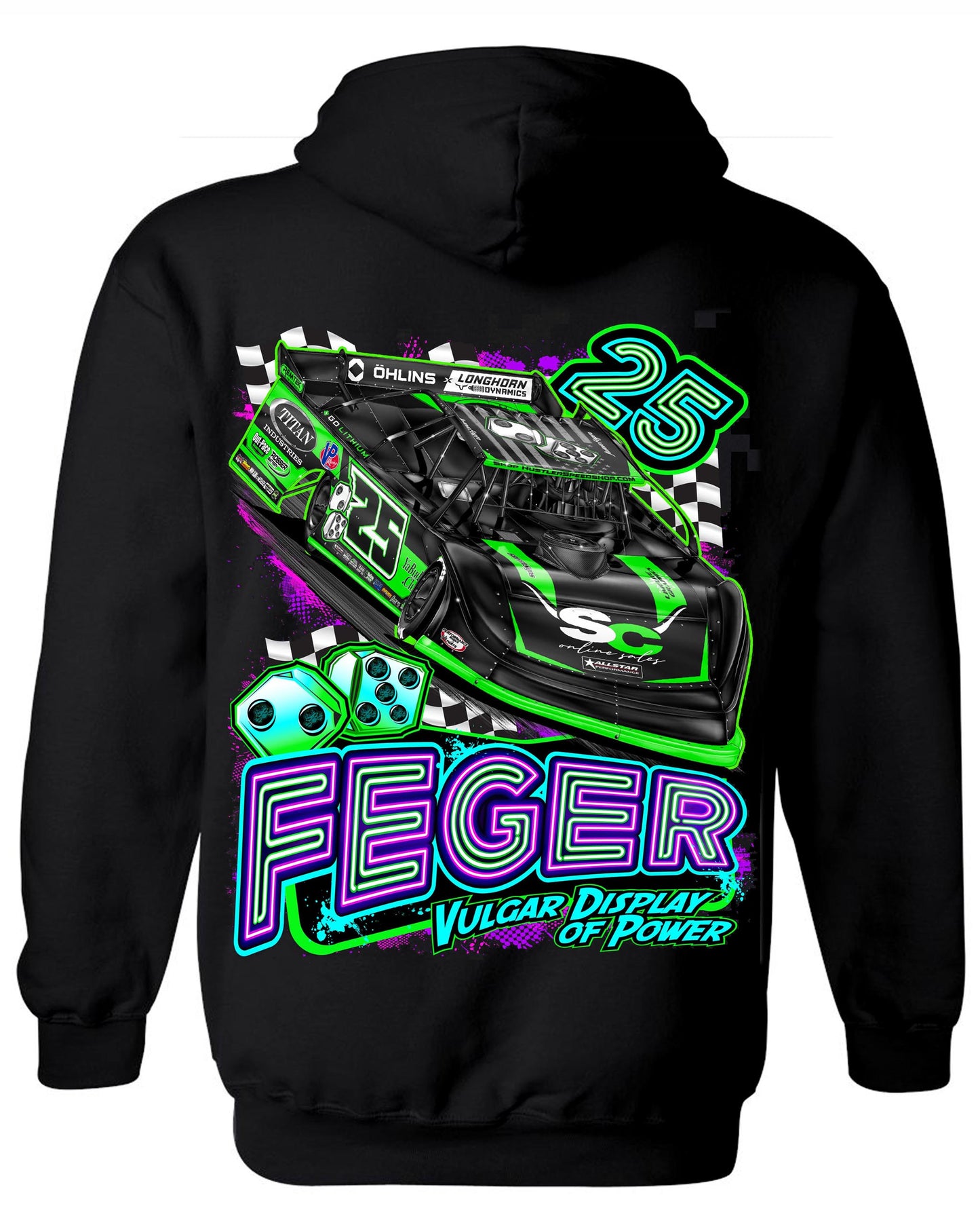Feger's Glow Getter Youth Hoodie