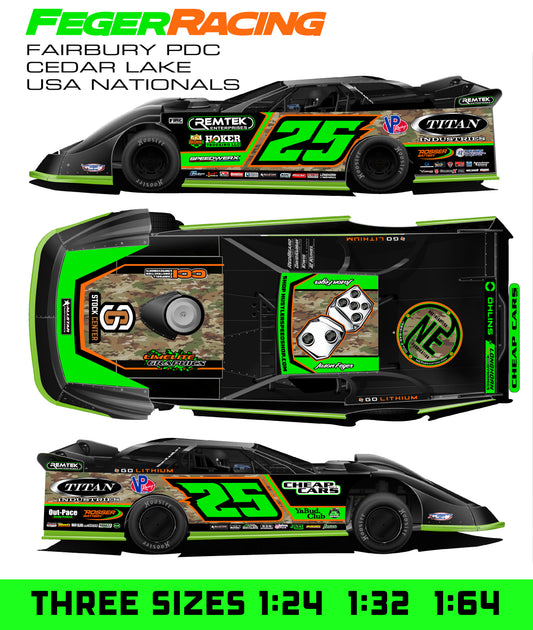 2026 Chasin' Checkers PDC & USA Nationals Diecast