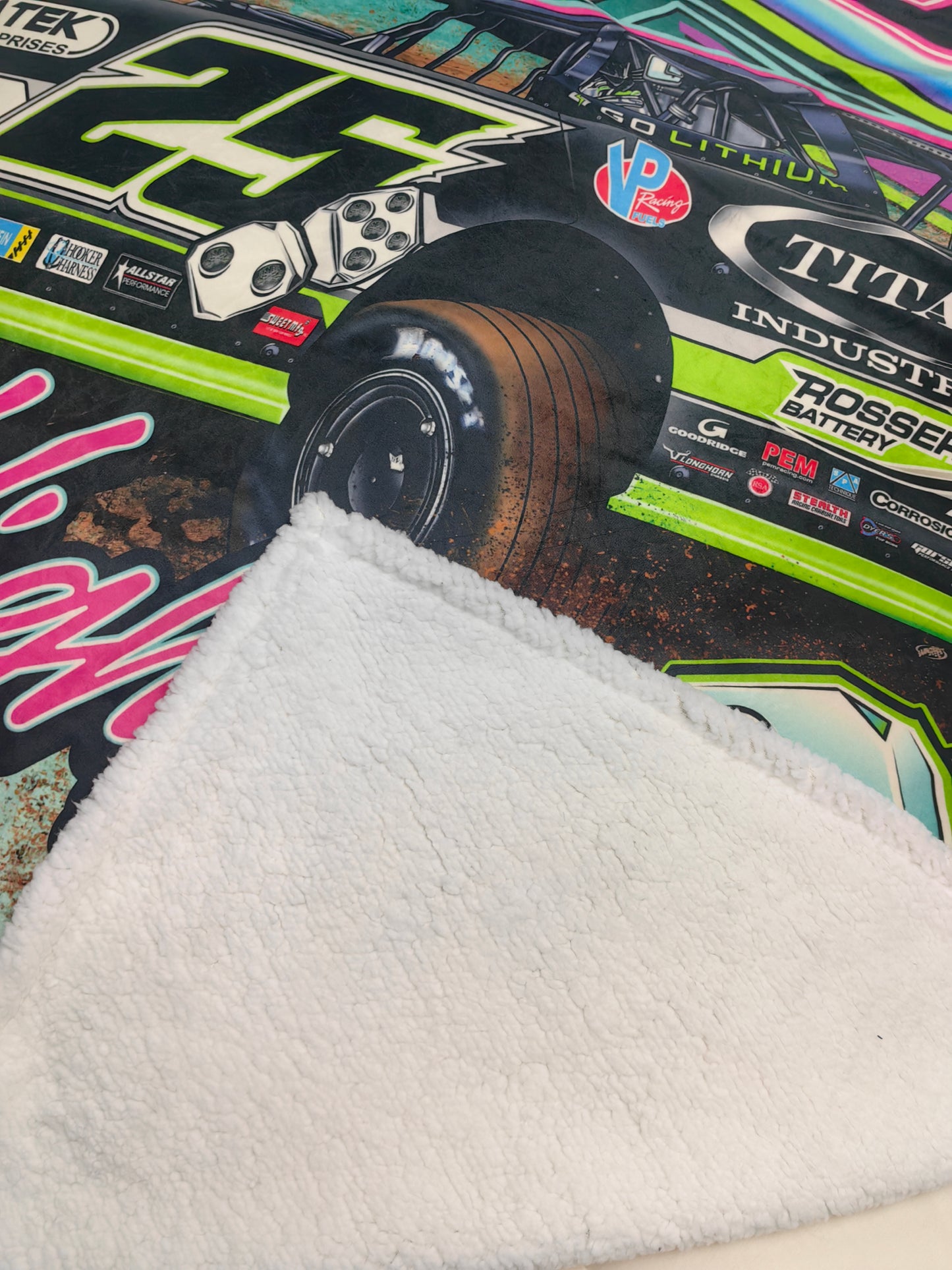 Neon Rush Lights Blanket 50" x 60"