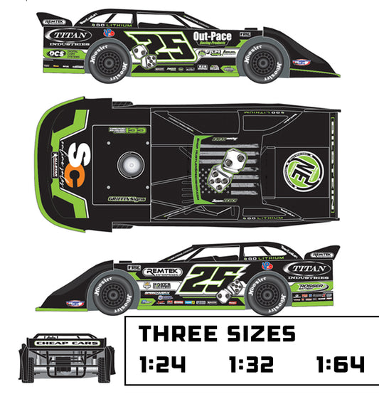 Black Dime Diecast