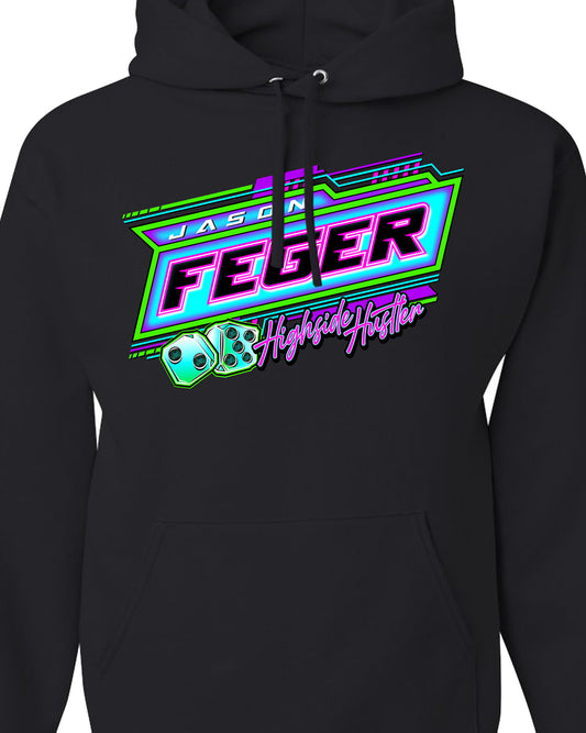 Neon Rush Youth Hoodie