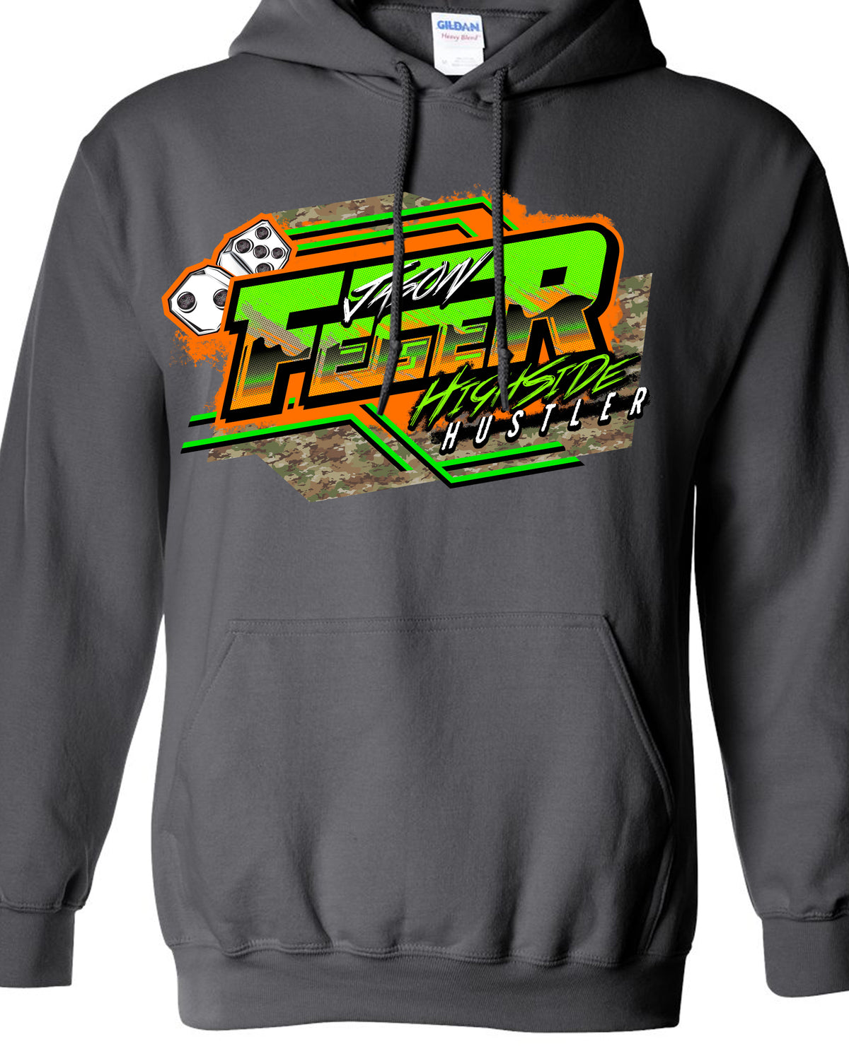VDP Skull & Camo Car Hoodie
