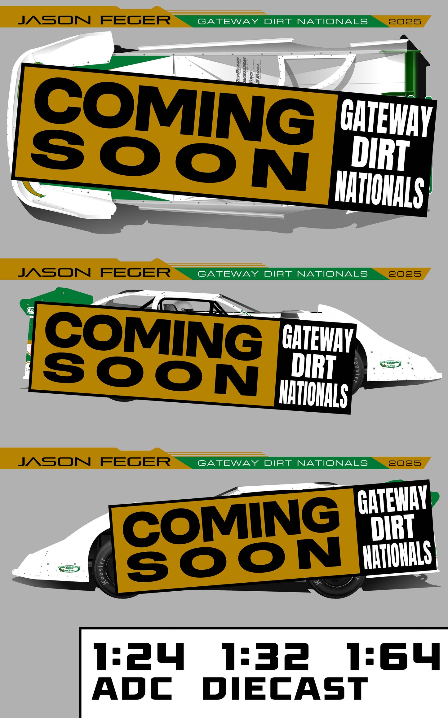 Feger's Kenny Schrader Tribute Diecast – PRE-ORDER