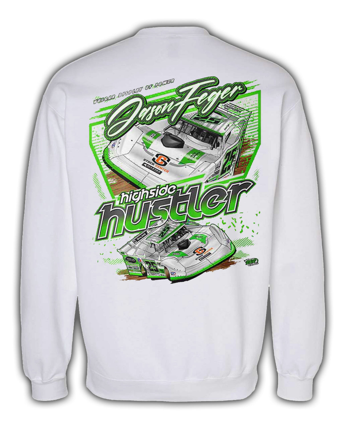 Feger's Whitehorn Tumblin' Dice Crewneck