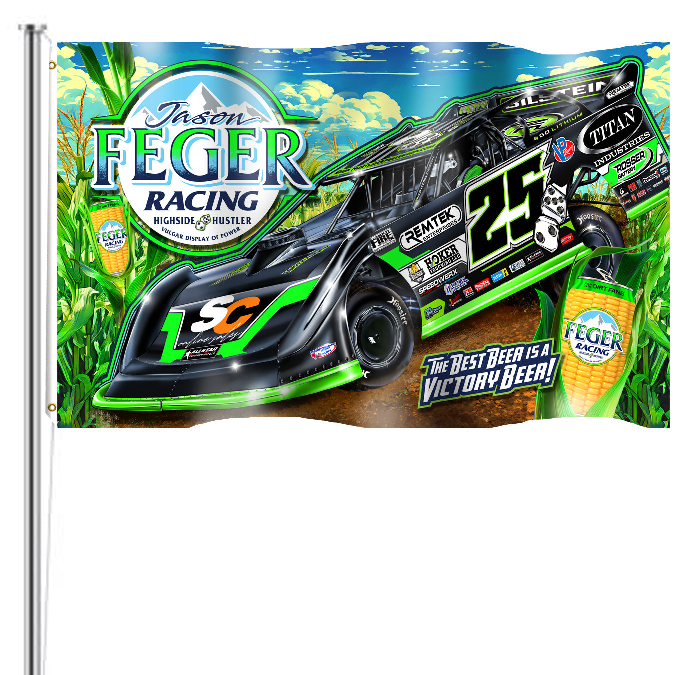 Victory Beer  5' x 3' Flag