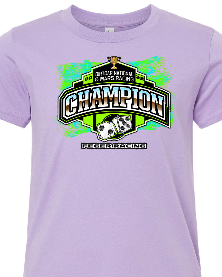 Champion Feger Racing Youth Tee