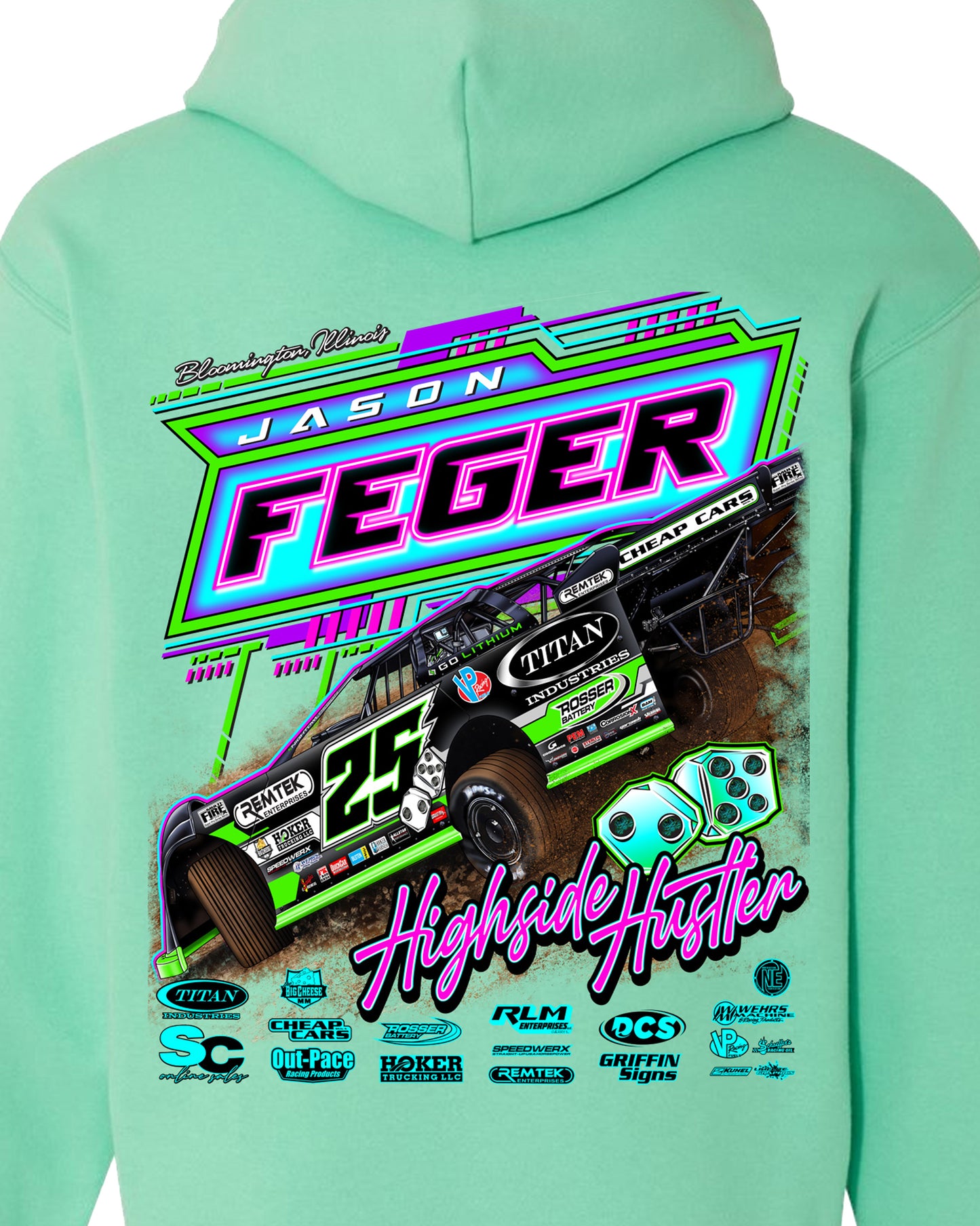 Neon Rush Hoodie
