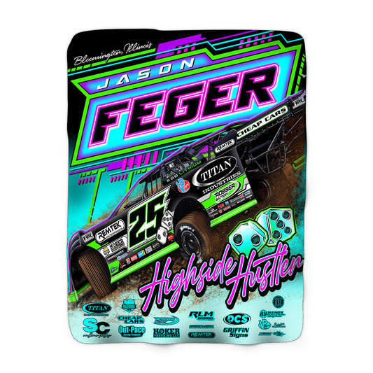 Neon Rush Lights Blanket 50" x 60"