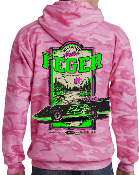 Pink Camo Hoodie