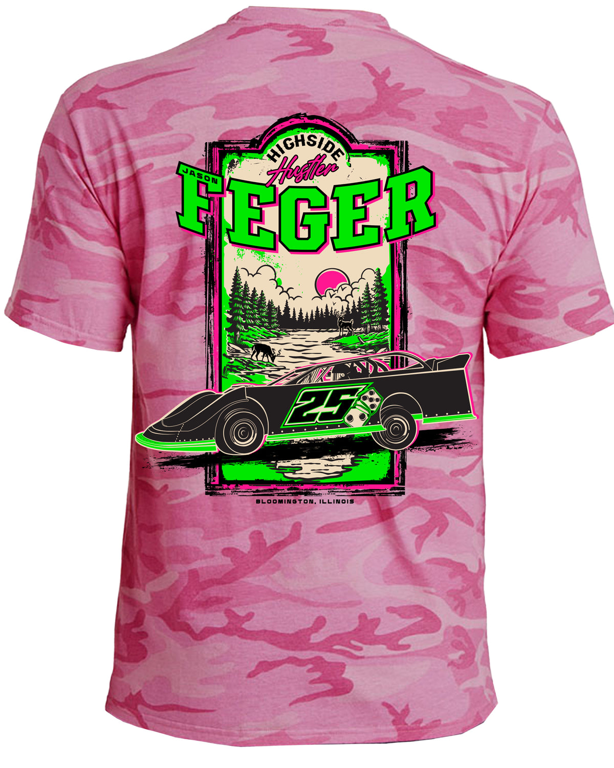 Pink Camo Tee