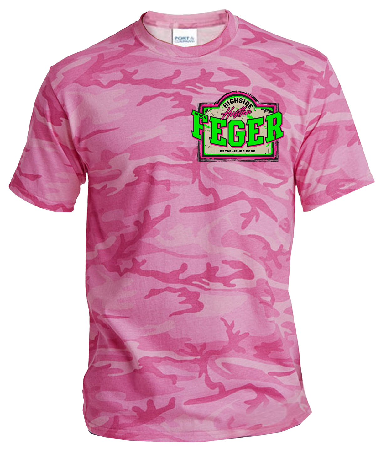 Pink Camo Tee