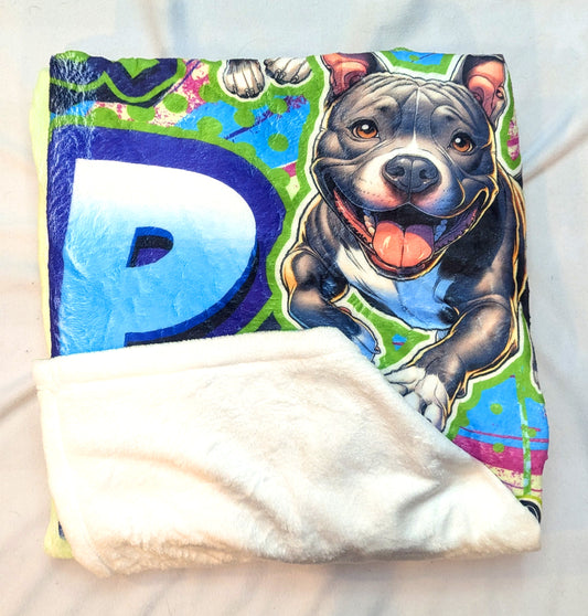 Hustler Pup Crew Blanket