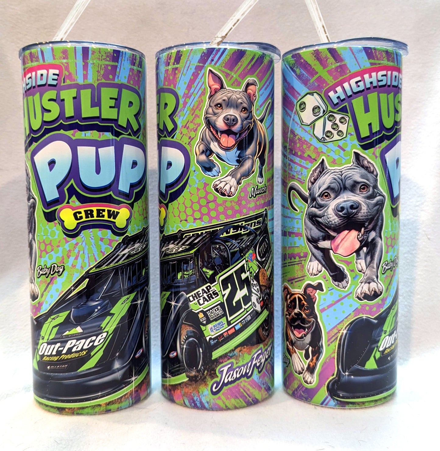 Pup Crew Skinny Tumbler