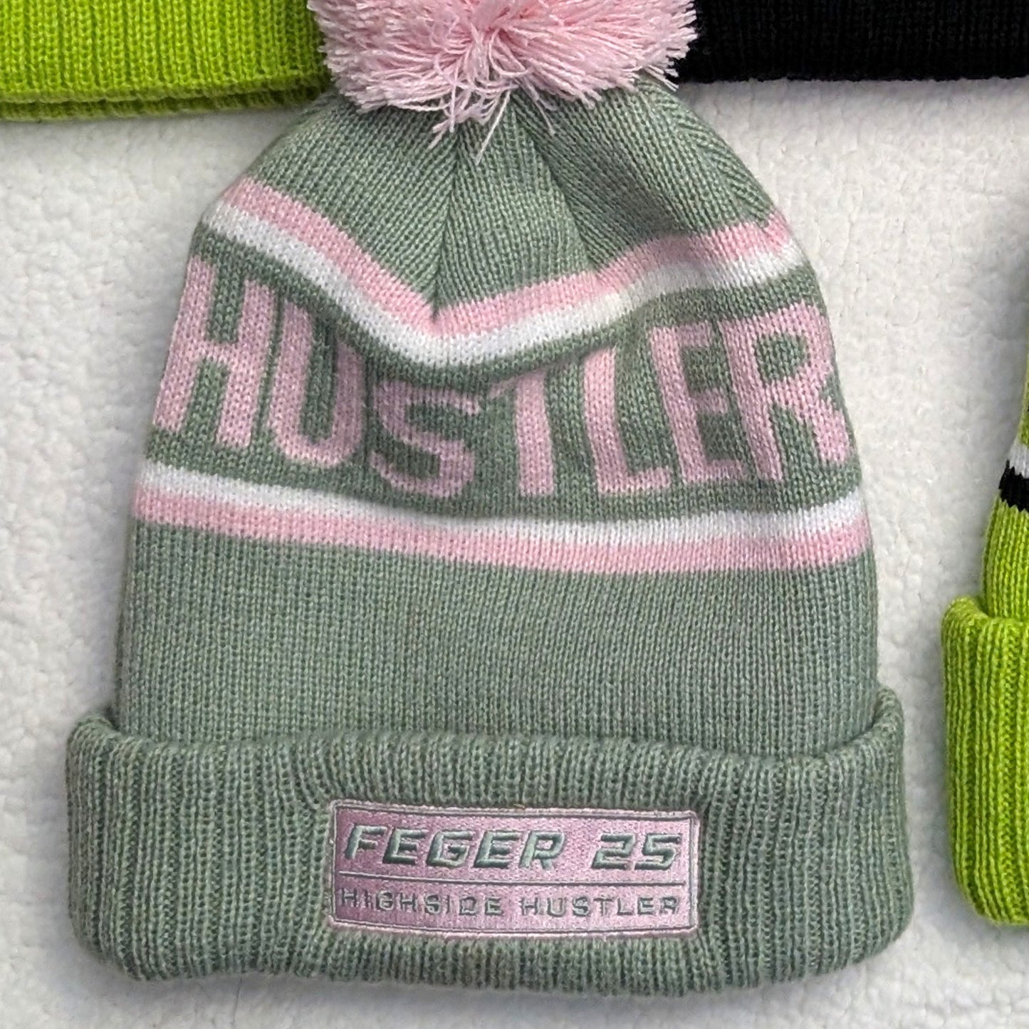 Pom Hustler/Feger 25 Stocking Caps