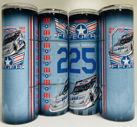 Freedom Fighter Tall Skinny Tumbler