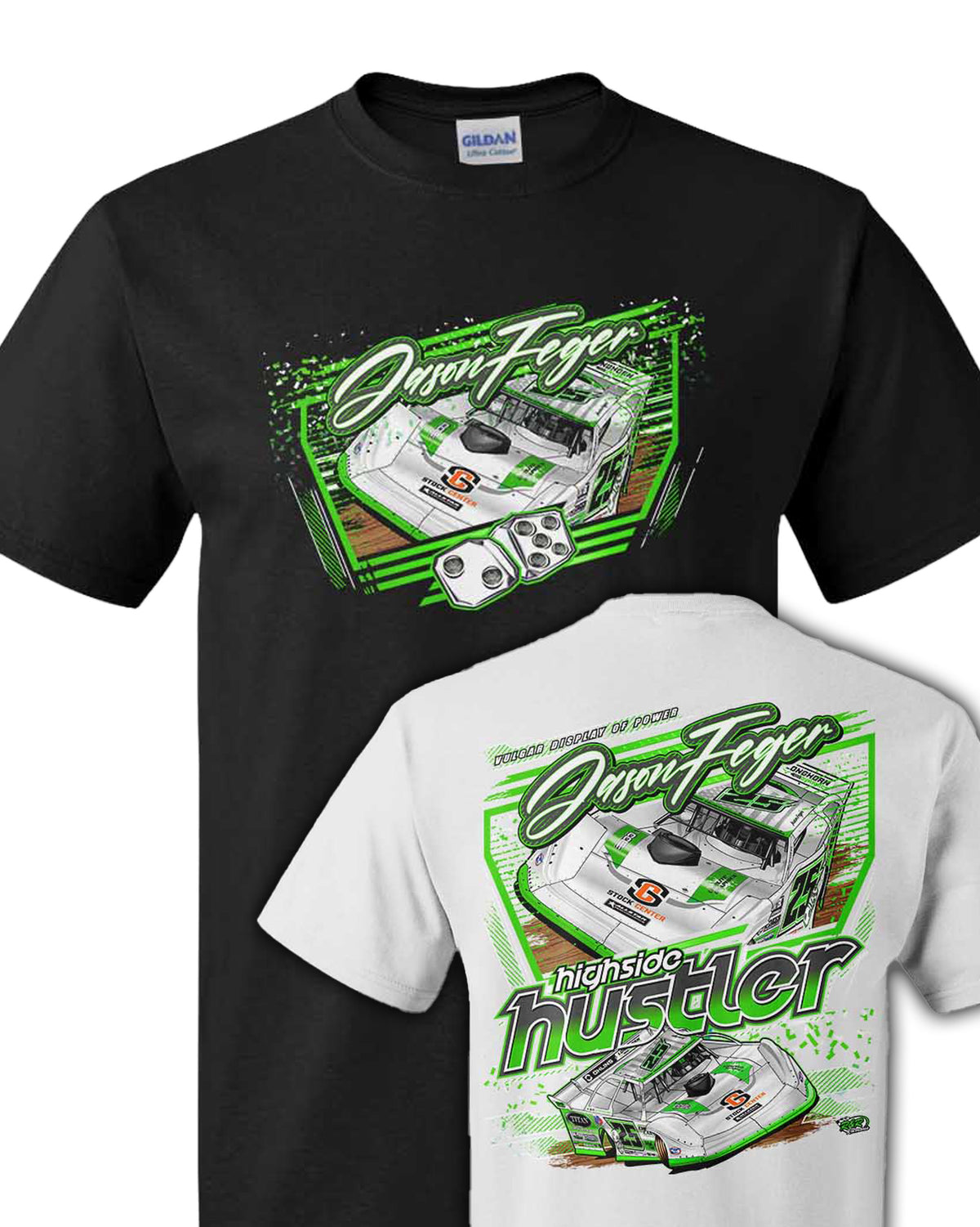 Feger's Whitehorn Tumblin' Dice Youth Tee
