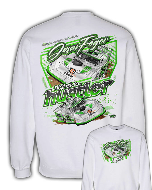 Feger's Whitehorn Tumblin' Dice Crewneck