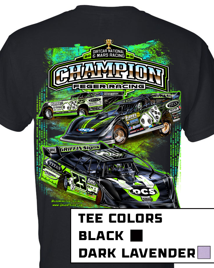 Champion Feger Racing Youth Tee