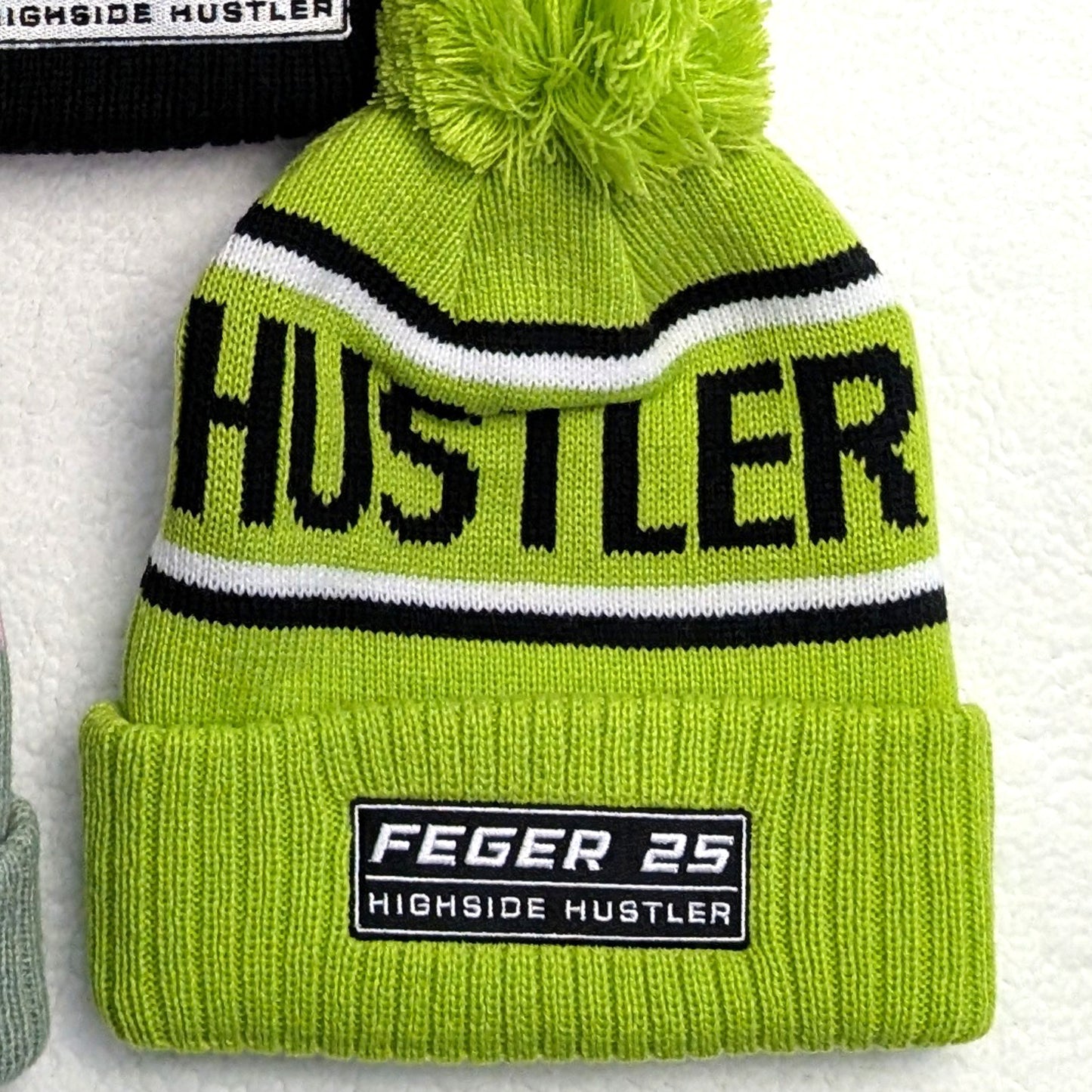 Pom Hustler/Feger 25 Stocking Caps