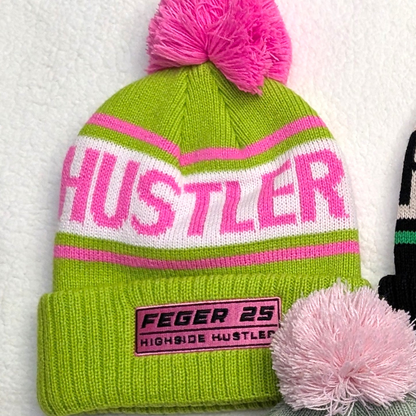 Pom Hustler/Feger 25 Stocking Caps